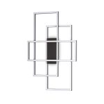 Plafón de techo FRAME PL RETTANGOLO NERO de Ideal Lux