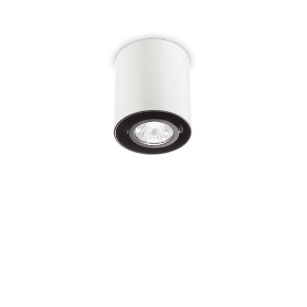 Plafón de techo MOOD PL1 D09 ROUND BIANCO de Ideal Lux