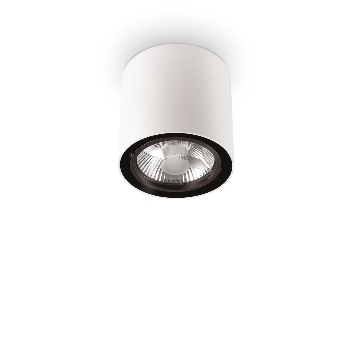 Plafón de techo MOOD PL1 D15 ROUND BIANCO de Ideal Lux