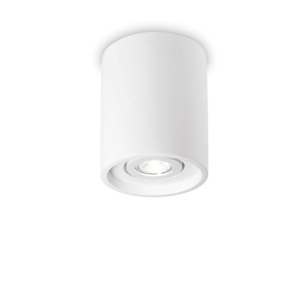 Plafón de techo OAK PL1 ROUND BIANCO de Ideal Lux