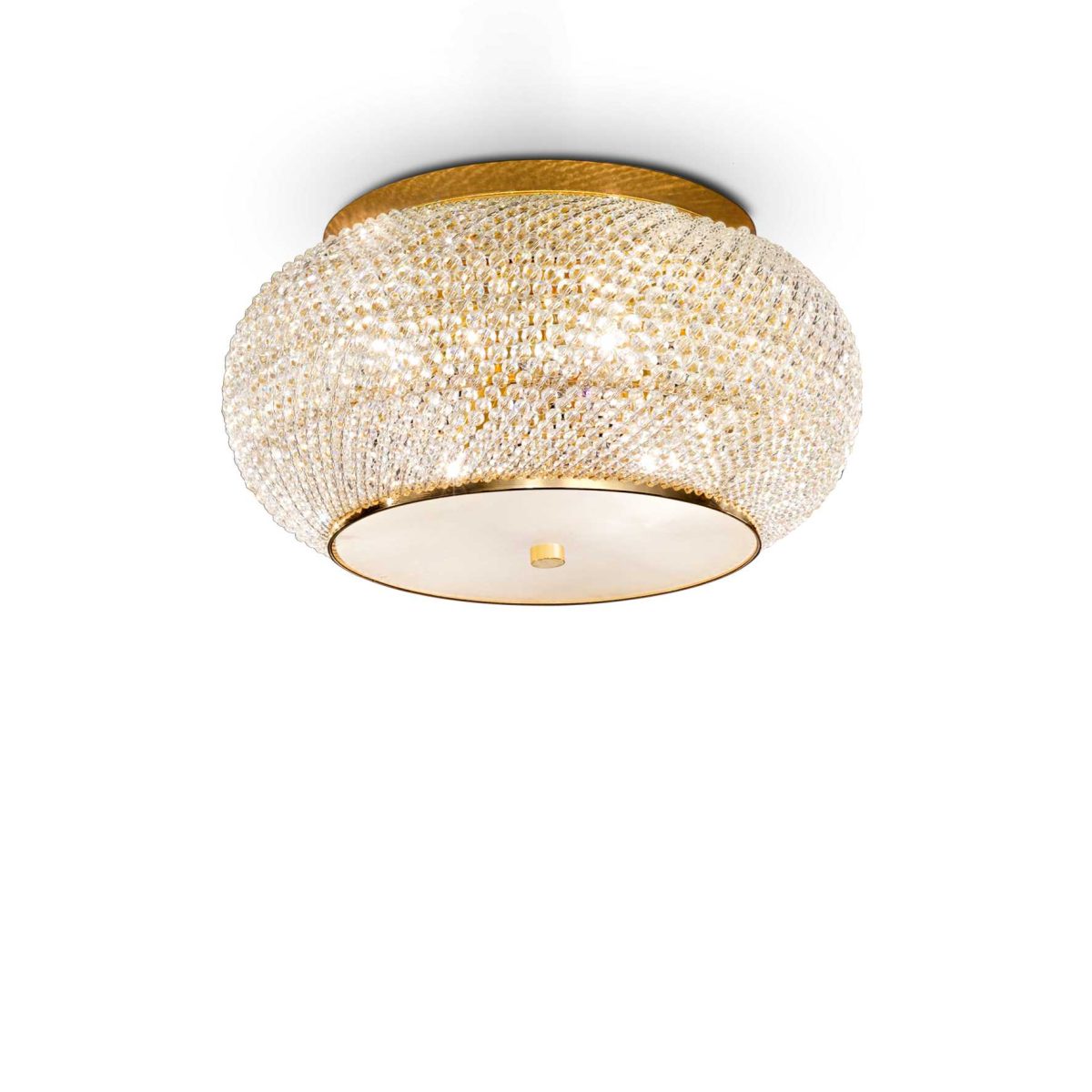 Plafón de techo PASHÁ PL6 ORO de Ideal Lux