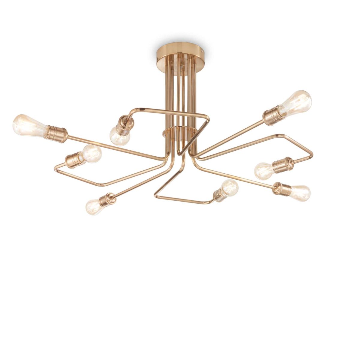 Plafón de techo TRIUMPH PL8 OTTONE ANTICO de Ideal Lux