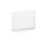 ADAY-1 Aplique de Faro. Medidas: L 113 x A 90 x F 22 mm. Color: Blanco