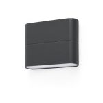 ADAY-1 Aplique de Faro. Medidas: L 113 x A 90 x F 22 mm. Color: Gris