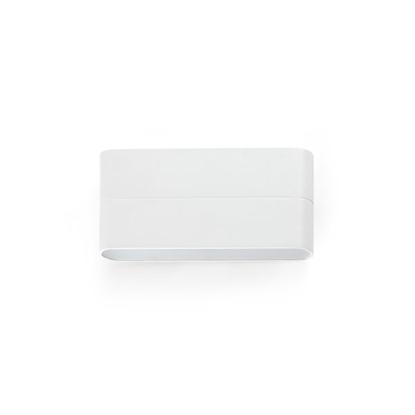 ADAY-2 Aplique de Faro. Medidas: L 175 x A 90 x F 22 mm. Color: Blanco