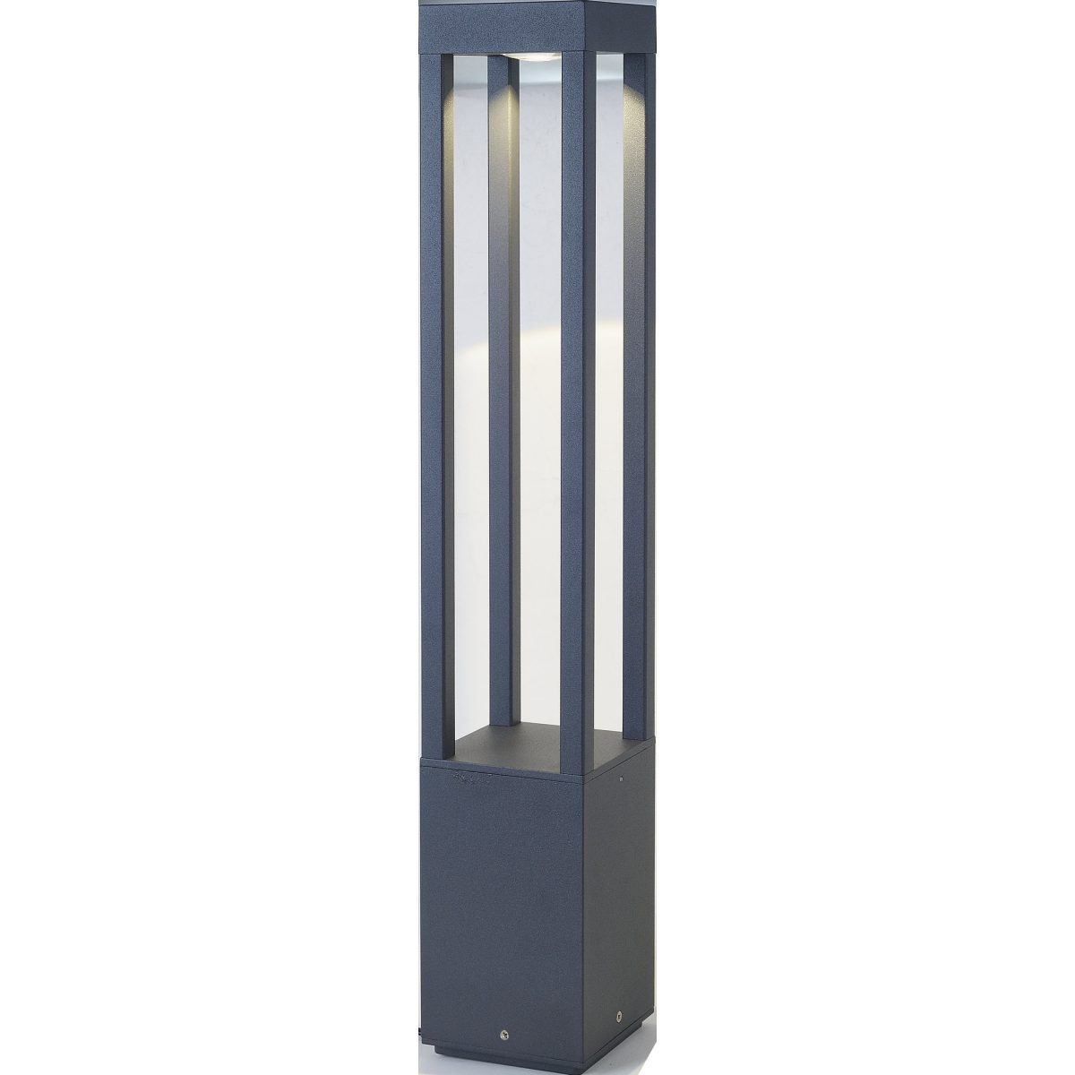 AGRA LED Pie de Faro. Medidas: L 108 x A 650 x F 108 mm. Color: Gris
