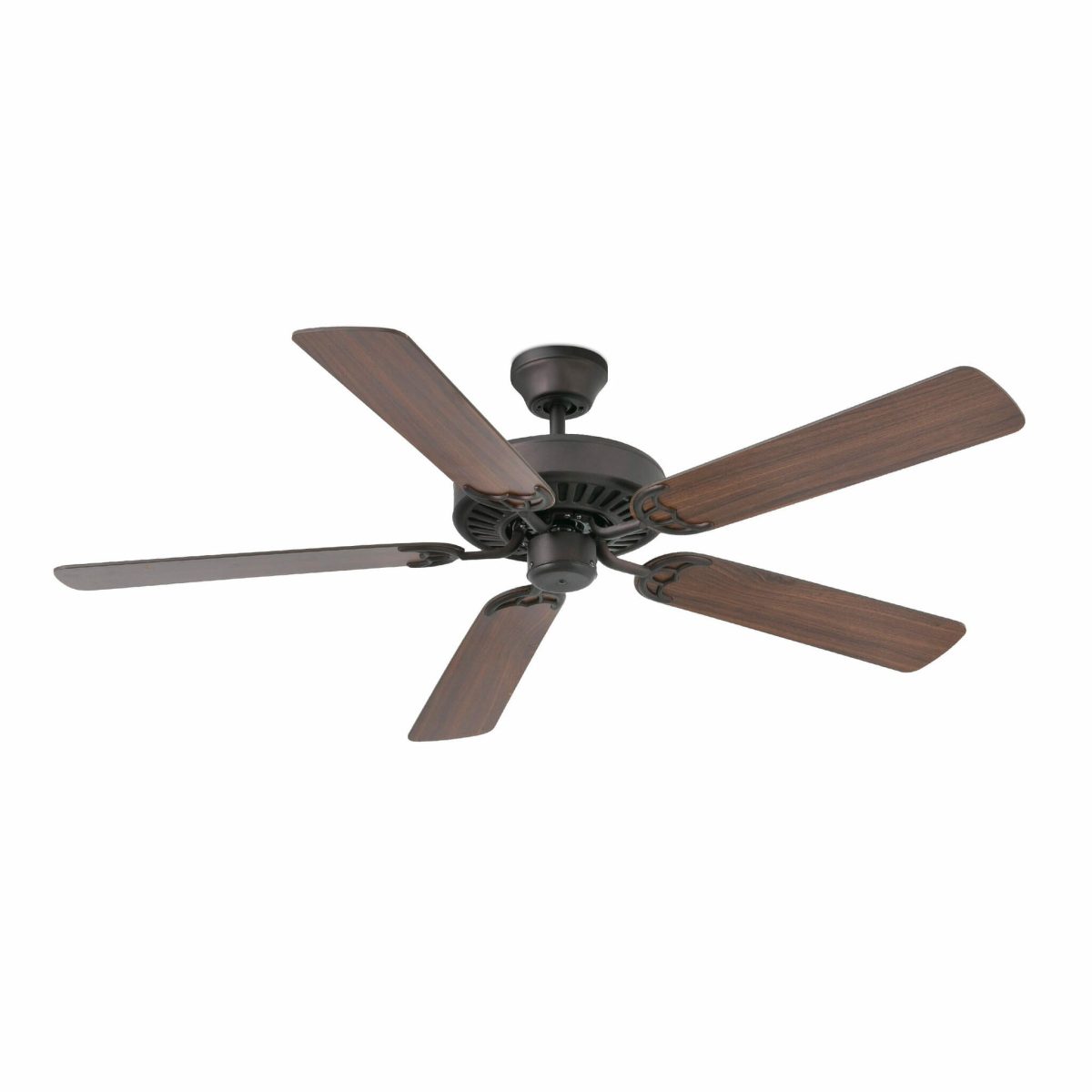 ALOHA Ventilador de techo de Faro. Medidas: Ø 1320 x L 1320 x A 350 x F 1320 mm. Color: Marrón
