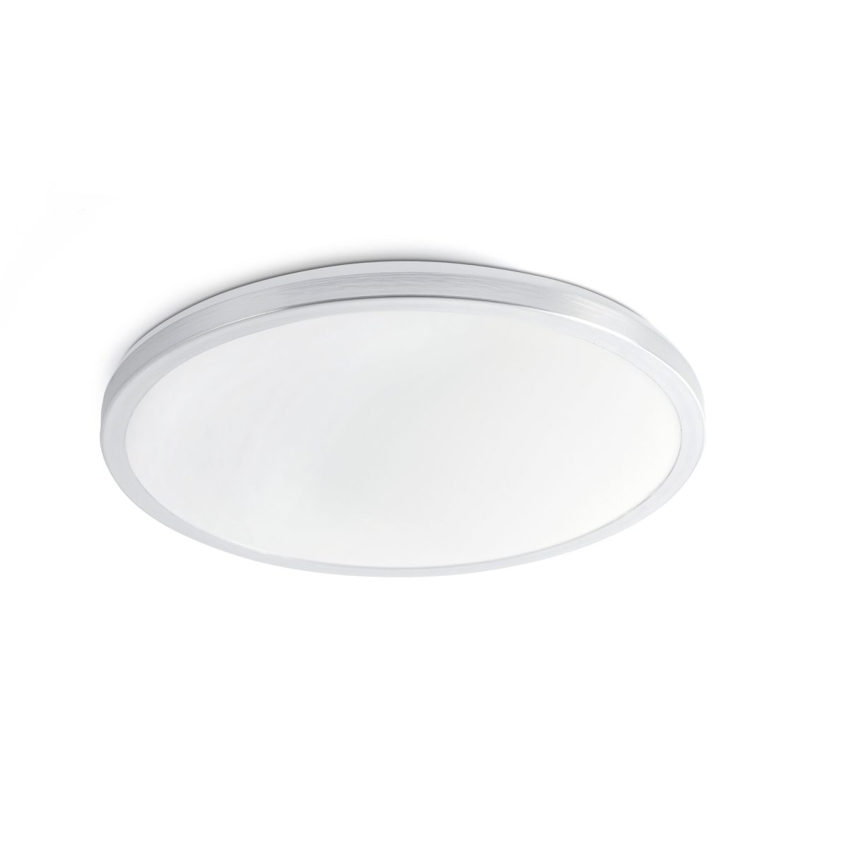 AMI LED Aplique de Faro. Medidas: Ø 285 x L 280 x A 60 x F 280 mm. Color: Niquel