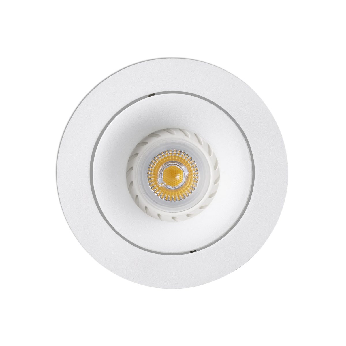ARGÓN-R Foco de Faro. Medidas: Ø 114 x L 114 x A 40 x F 114 mm. Color: Blanco
