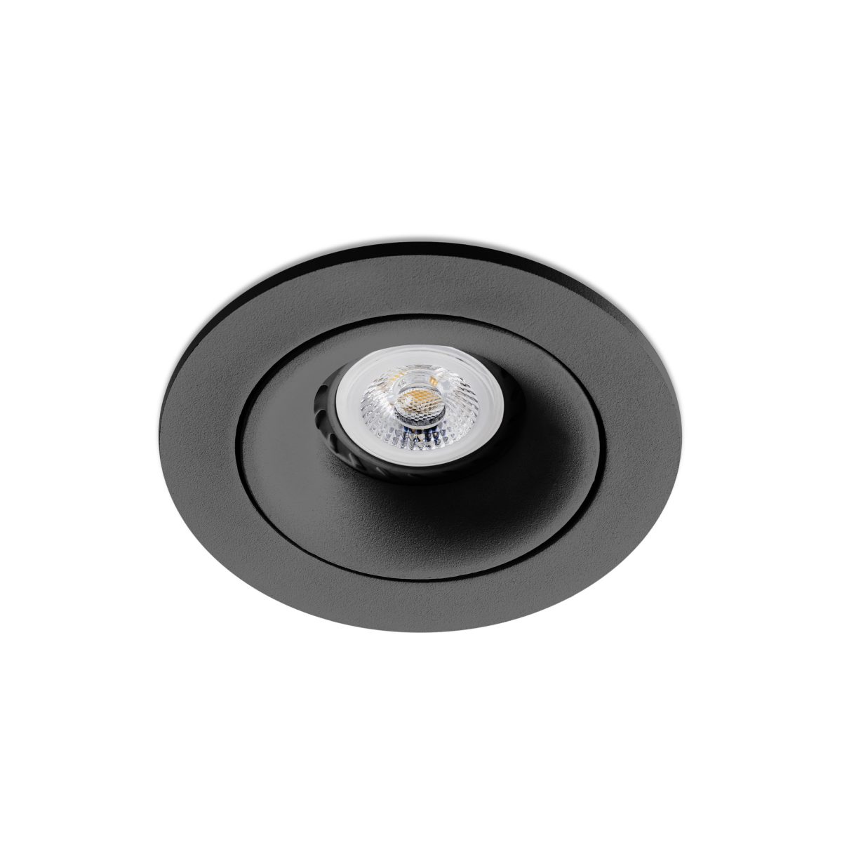 ARGON-R Foco de Faro. Medidas: Ø 114 x L 114 x A 40 x F 114 mm. Color: Negro