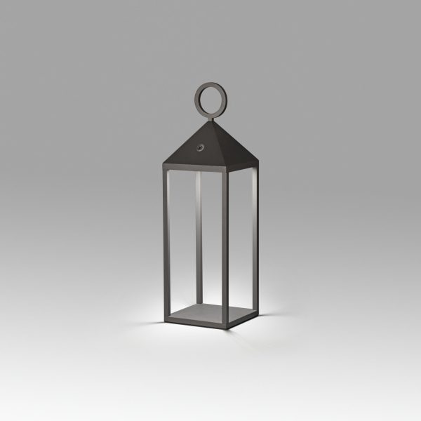 ARGUS LED Sobremesa de Faro. Medidas: L 140 x A 470 x F 140 mm. Color: Gris