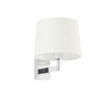 ARTIS Aplique de Faro. Medidas: L 215 x A 220 x F 221 mm. Color: Cromo
