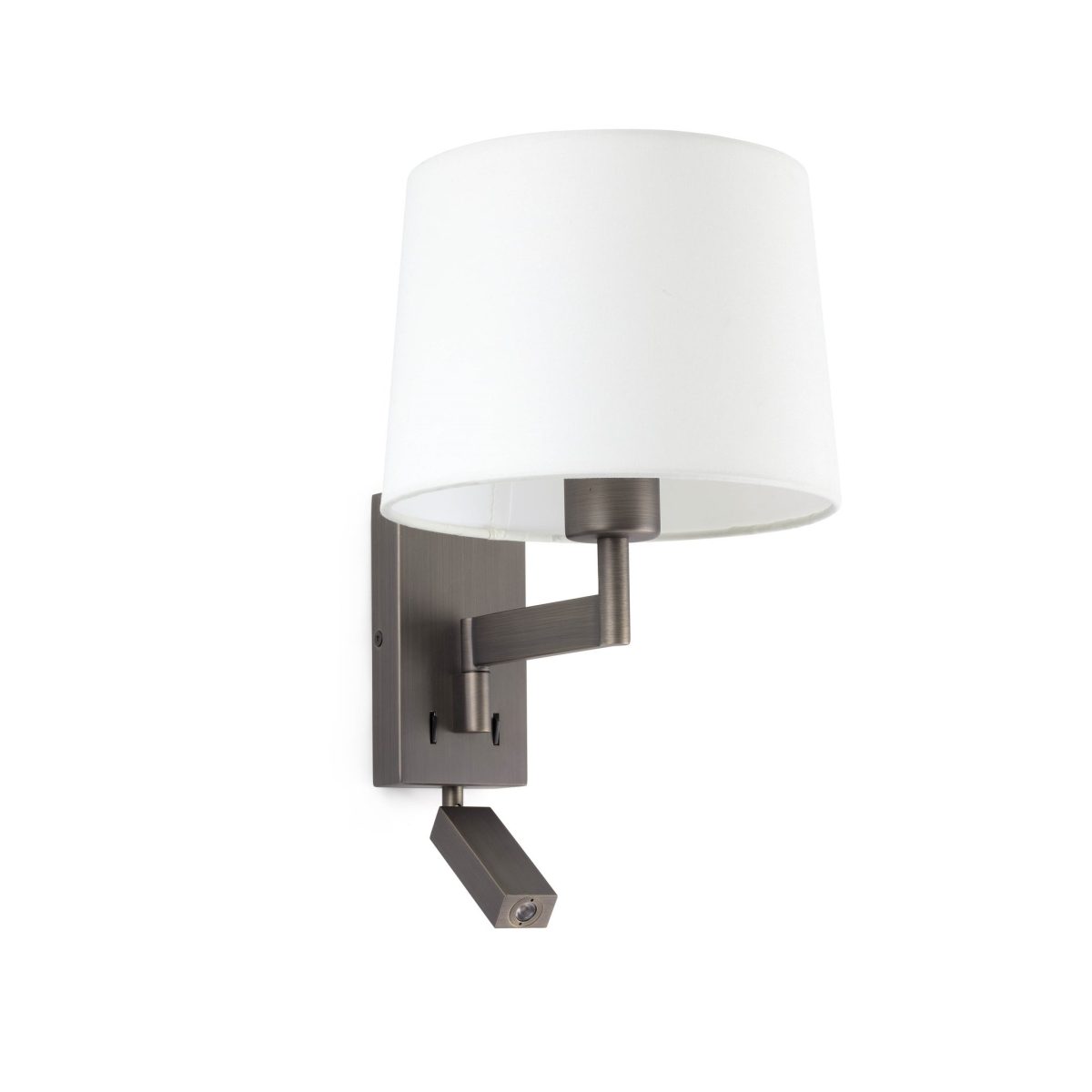 ARTIS Aplique de Faro. Medidas: L 215 x A 390 x F 221 mm. Color: Bronce