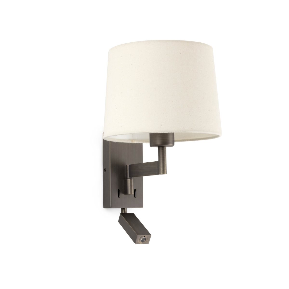 ARTIS Aplique de Faro. Medidas: L 215 x A 390 x F 221 mm. Color: Bronce