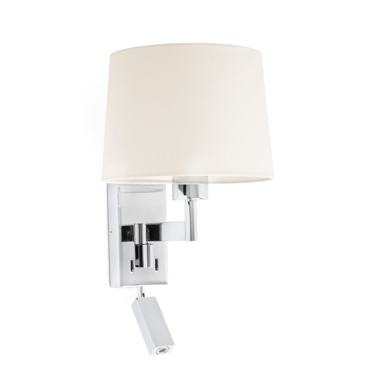 ARTIS Aplique de Faro. Medidas: L 215 x A 390 x F 221 mm. Color: Cromo