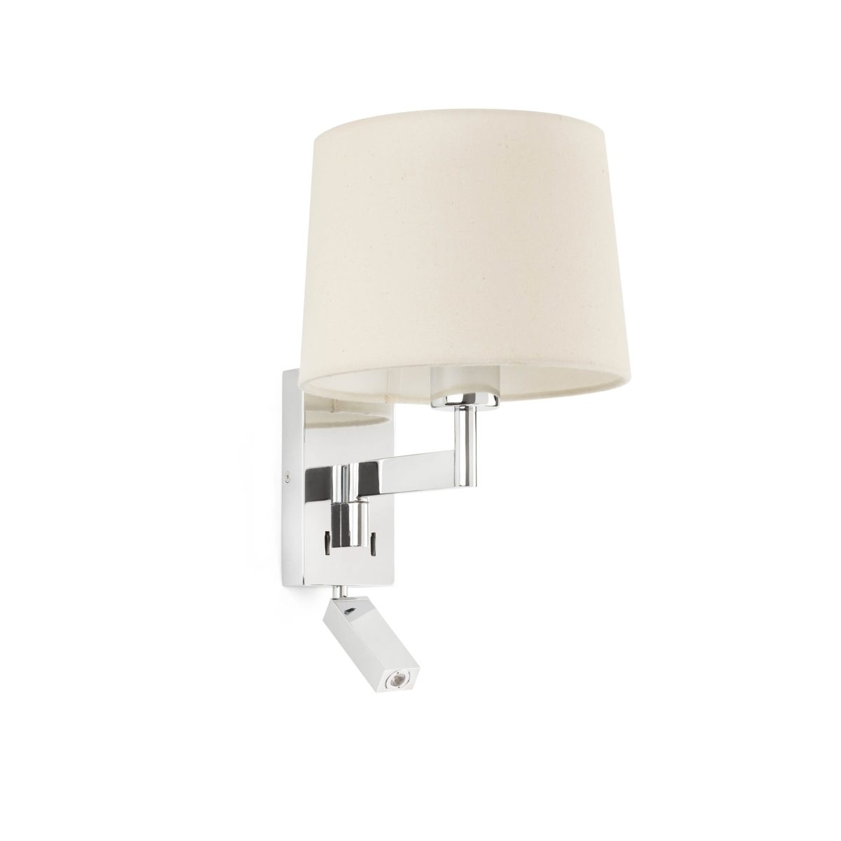 ARTIS Aplique de Faro. Medidas: L 215 x A 390 x F 221 mm. Color: Cromo
