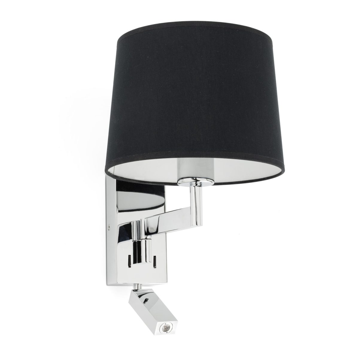 ARTIS Aplique de Faro. Medidas: L 215 x A 390 x F 221 mm. Color: Cromo