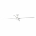 ATTOS LED Ventilador de techo con luz de Faro. Medidas: Ø 2130 x L 2130 x A 340 x F 2130 mm. Color: Blanco