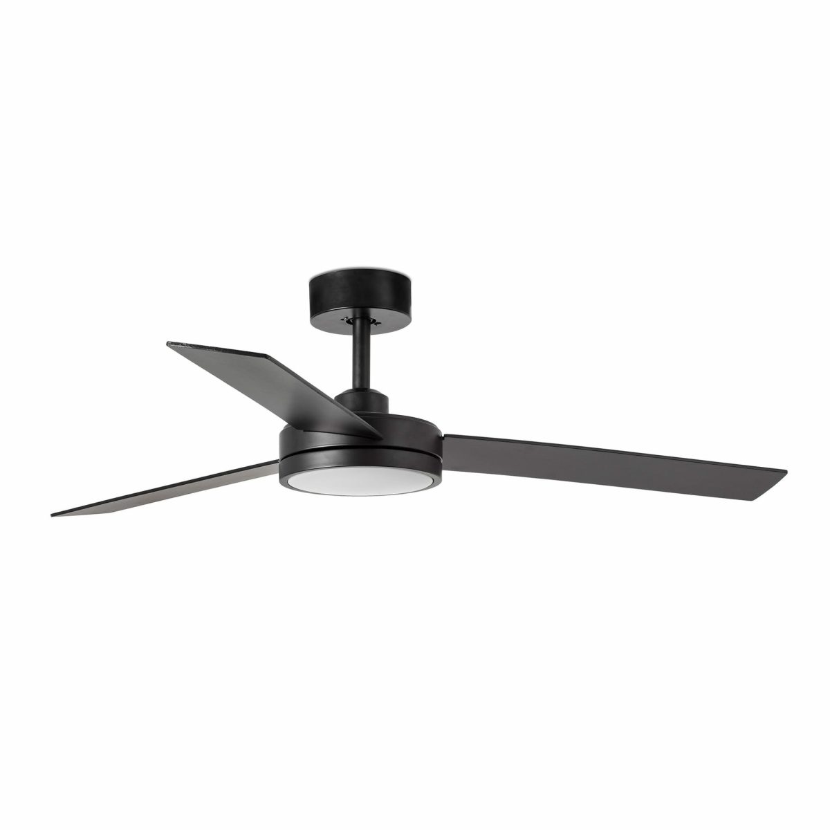 BARTH Ventilador de techo con luz de Faro. Medidas: Ø 1320 x A 291 mm. Color: Negro