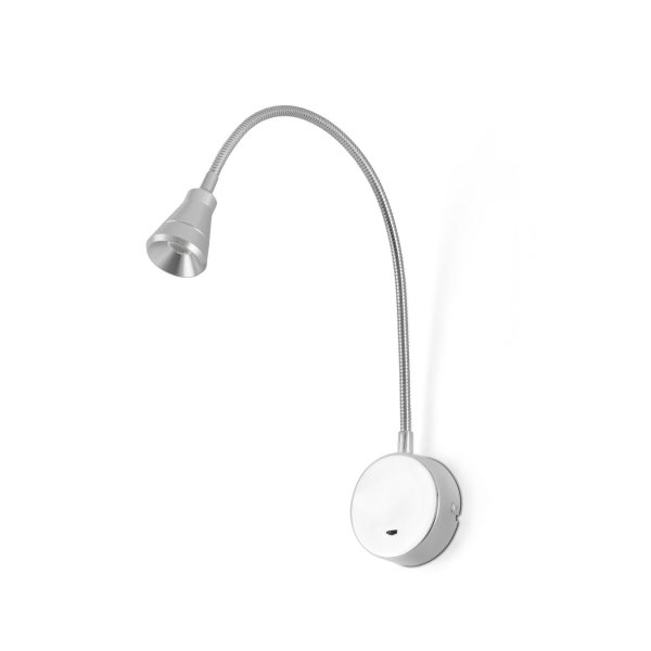 BEL LED Aplique de Faro. Medidas: L 80 x A 500 x F 500 mm. Color: Cromo