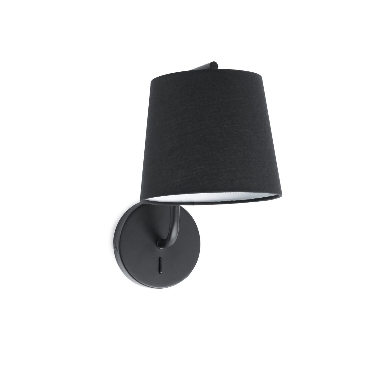 BERNI Aplique de Faro. Medidas: L 200 x A 320 x F 290 mm. Color: Negro