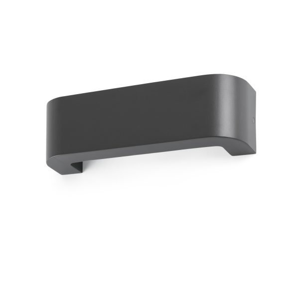 BRACKET LED Aplique de Faro. Medidas: L 300 x A 90 x F 80 mm. Color: Gris
