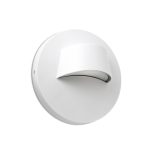 BROW LED Aplique de Faro. Medidas: L 120 x A 120 x F 70 mm. Color: Blanco