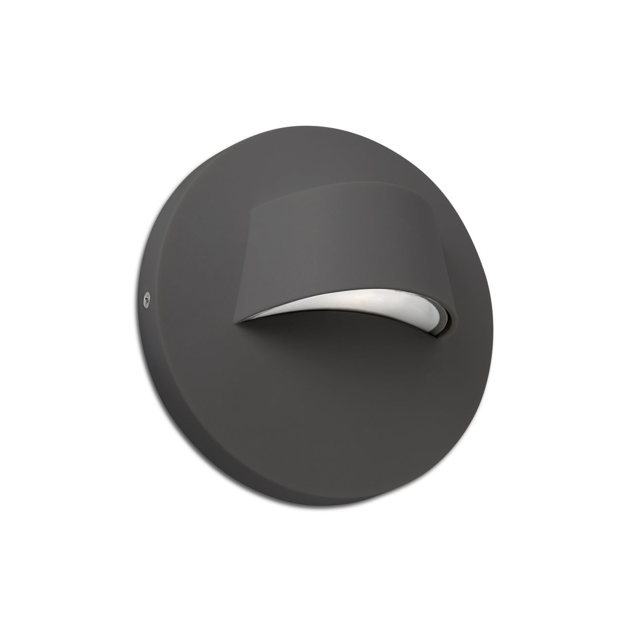 BROW LED Aplique de Faro. Medidas: L 120 x A 120 x F 70 mm. Color: Gris