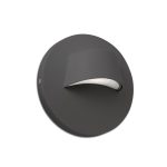 BROW LED Aplique de Faro. Medidas: L 120 x A 120 x F 70 mm. Color: Gris