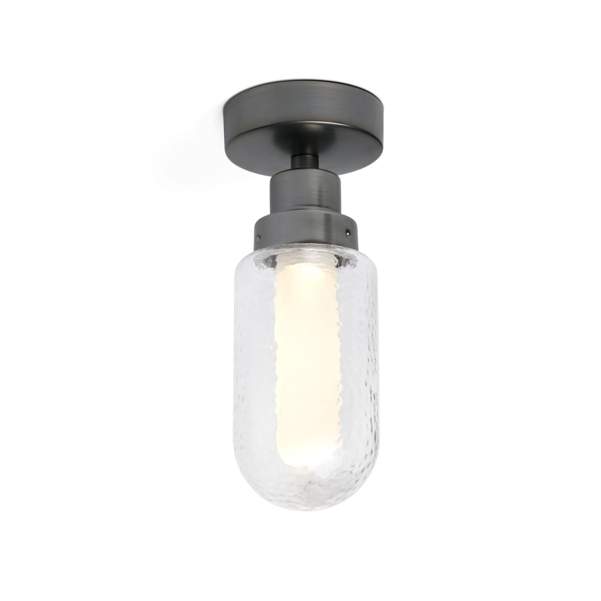 BRUME LED Plafón de Faro. Medidas: Ø 80 x L 80 x A 230 x F 80 mm. Color: Antracita