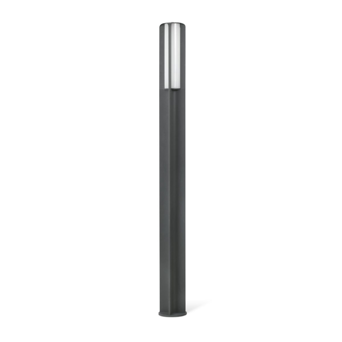 BU-OH LED Pie de Faro. Medidas: L 150 x A 2500 x F 150 mm. Color: Gris