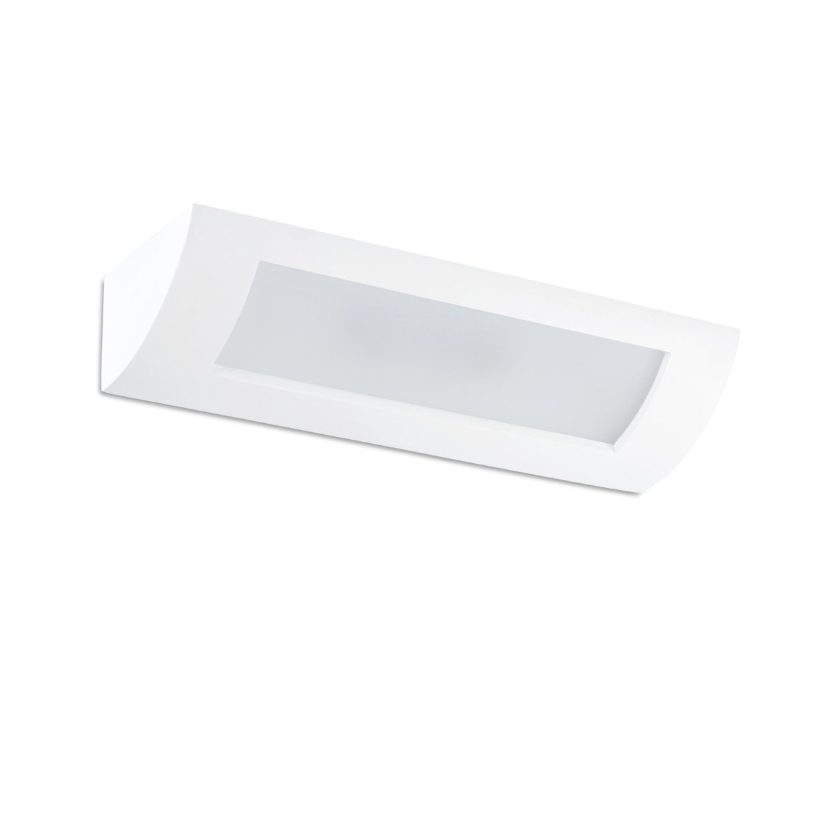 CHERAS Aplique de Faro. Medidas: L 400 x A 128 x F 80 mm. Color: Blanco