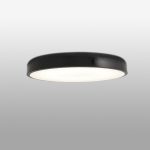 COCOTTE-L Plafón de Faro. Medidas: Ø 550 x L 550 x A 80 x F 550 mm. Color: Negro
