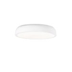 COCOTTE LED Plafón de Faro. Medidas: Ø 430 x L 430 x A 85 x F 430 mm. Color: Blanco