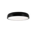COCOTTE LED Plafón de Faro. Medidas: Ø 430 x L 430 x A 85 x F 430 mm. Color: Negro