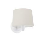 CONGA Aplique de Faro. Medidas: L 220 x A 215 x F 255 mm. Color: Blanco