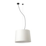 CONGA Colgante de Faro. Medidas: L 500 x A 1853 x F 500 mm. Color: Negro