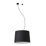 CONGA Colgante de Faro. Medidas: L 500 x A 1853 x F 500 mm. Color: Negro