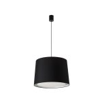 CONGA Colgante de Faro. Medidas: L 500 x A 2052 x F 500 mm. Color: Negro