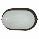 DERBY-P Aplique de Faro. Medidas: L 200 x A 110 x F 94 mm. Color: Negro
