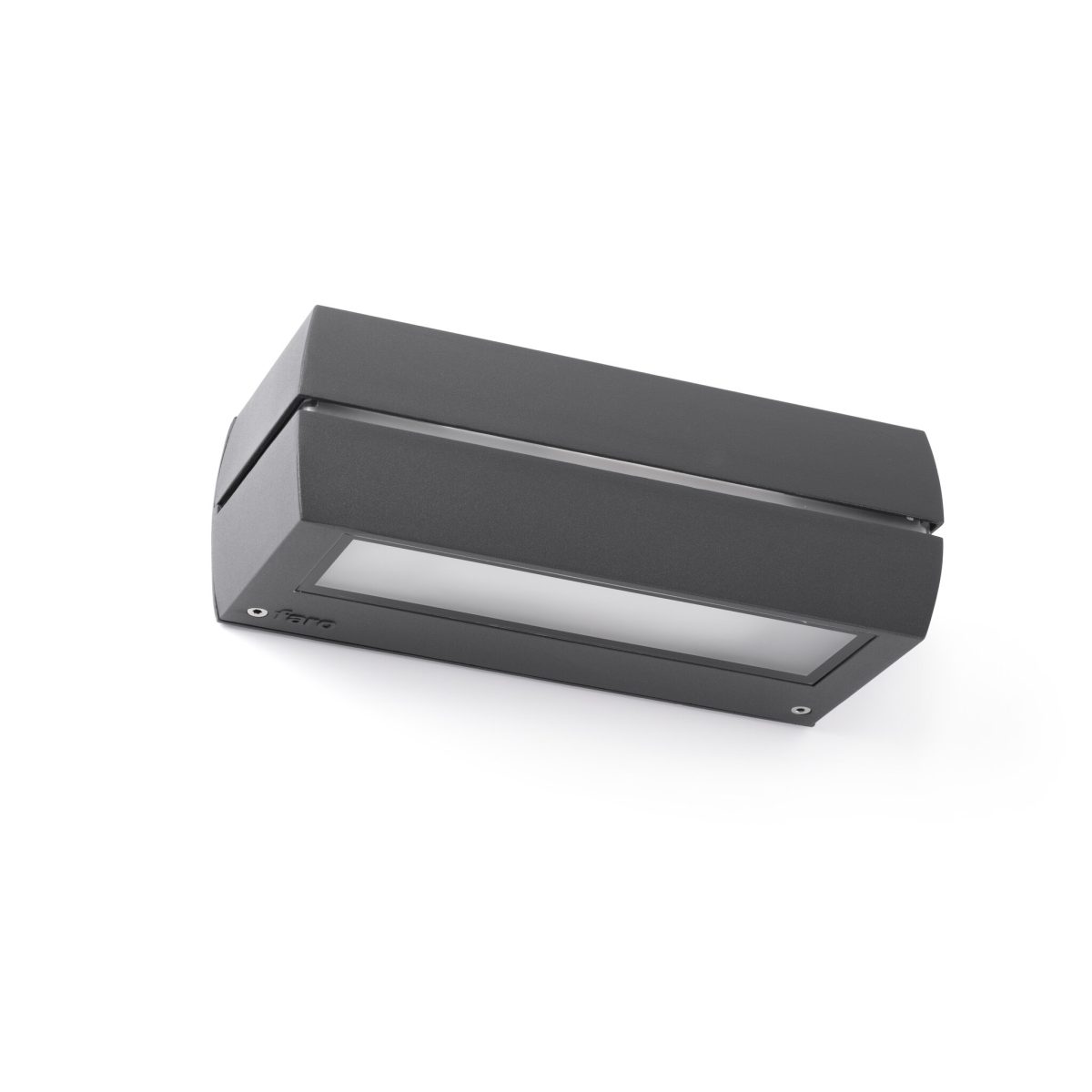 DRAGMA LED Aplique de Faro. Medidas: L 250 x A 87 x F 110 mm. Color: Gris