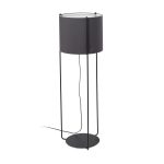 DRUM Pie de Faro. Medidas: Ø 320 x L 320 x A 1200 x F 320 mm. Color: Negro