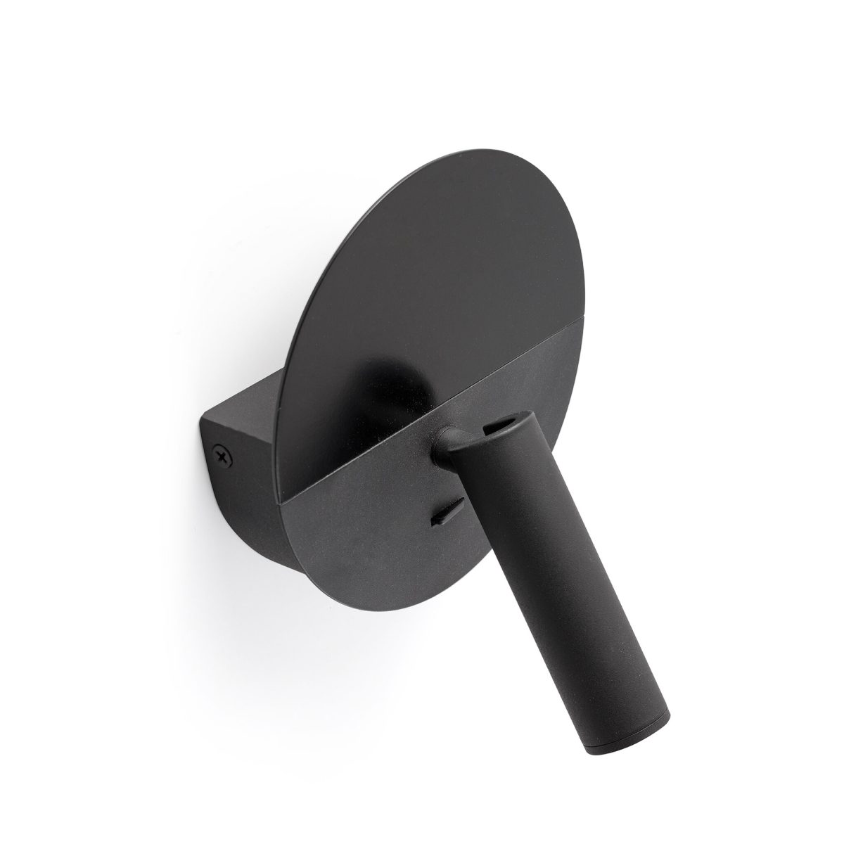 DUAS LED Aplique de Faro. Medidas: Ø 144 x L 144 x A 183 x F 65 mm. Color: Negro