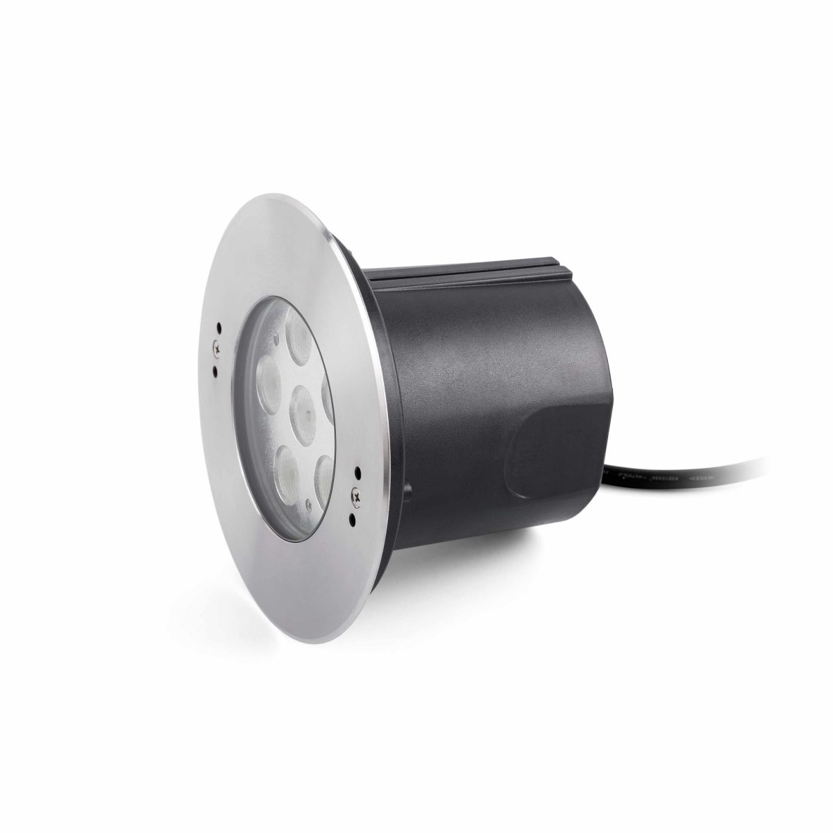 EDEL LED Foco sumergible de Faro. Medidas: Ø 180 x L 180 x A 180 x F 120 mm. Color: Acero