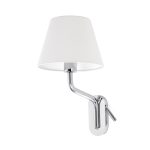 ETERNA Aplique de Faro. Medidas: L 70 x A 470 x F 200 mm. Color: Cromo