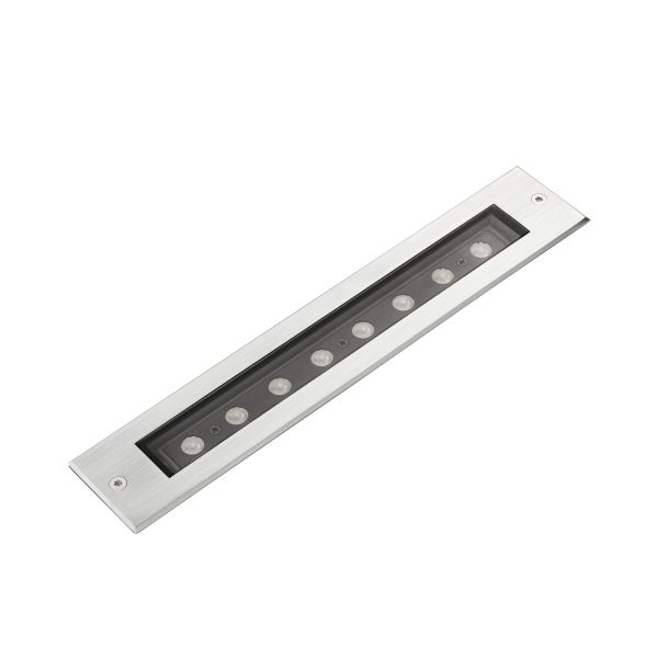 FALLS LED Foco de Faro. Medidas: L 290 x A 102 x F 53 mm. Color: Acero