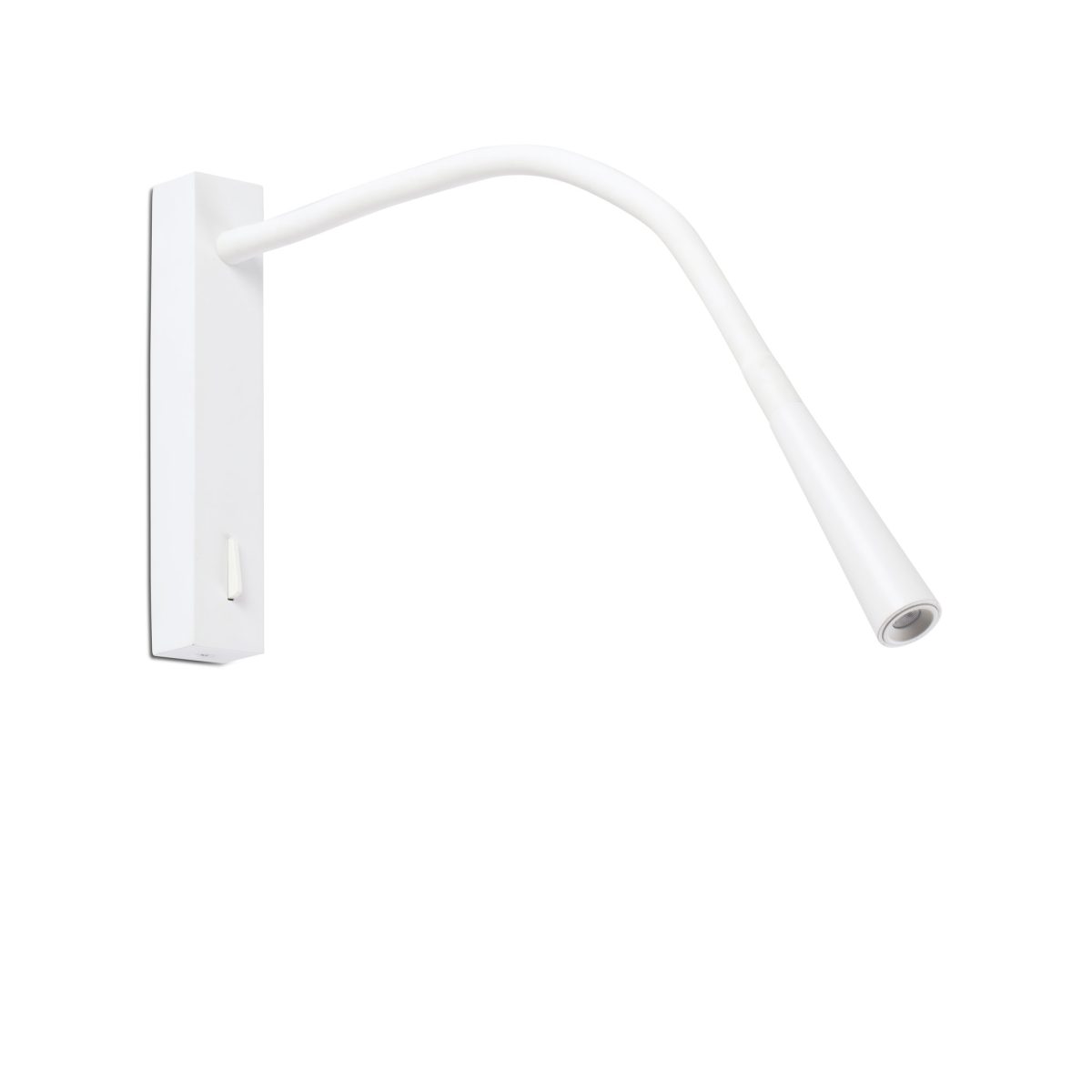 FLIN LED Aplique de Faro. Medidas: L 35 x A 273 x F 356 mm. Color: Blanco