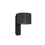 FOLD Aplique de Faro. Medidas: L 200 x A 300 x F 220 mm. Color: Negro
