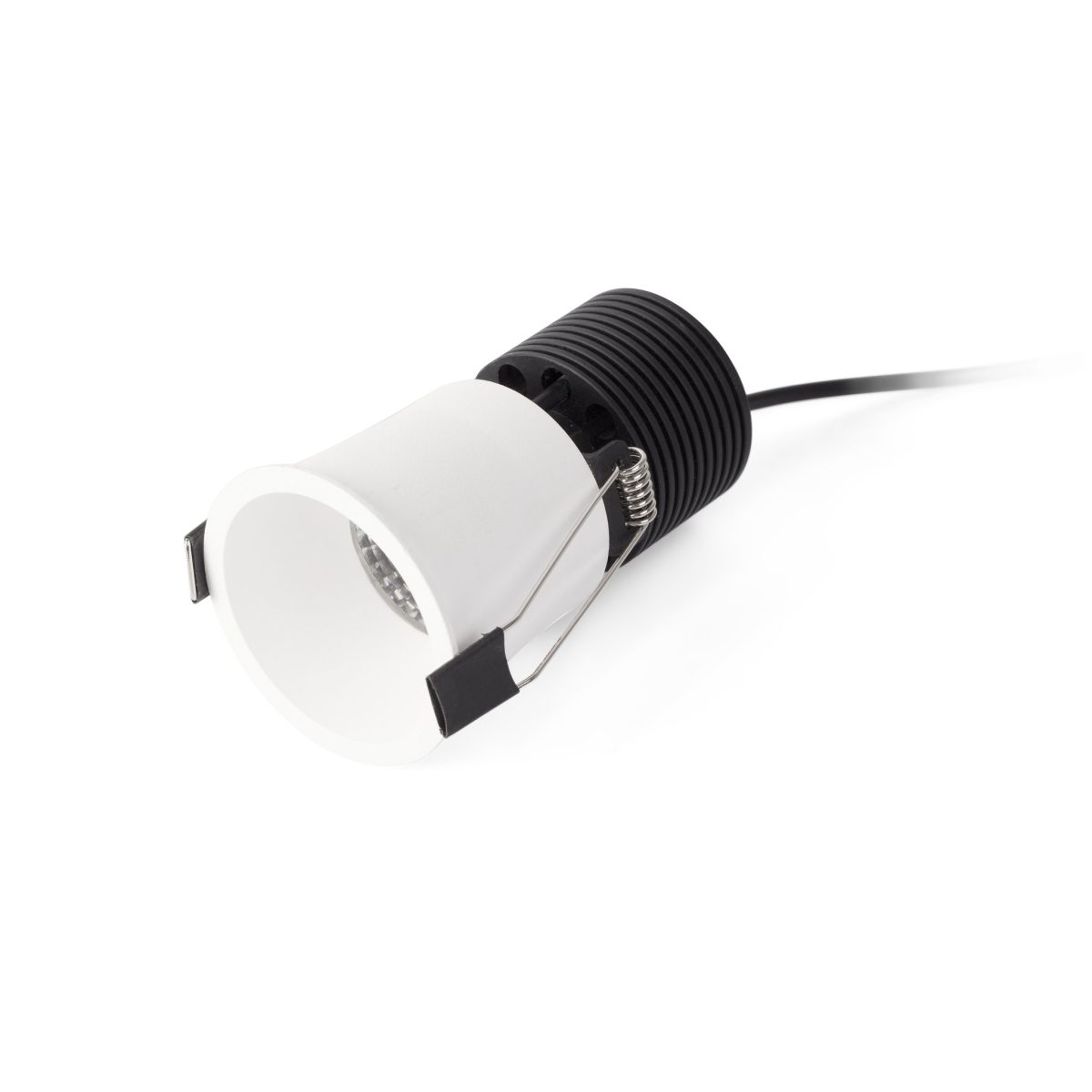 FOX Foco de Faro. Medidas: Ø 65 x L 65 x A 108 x F 65 mm. Color: Blanco