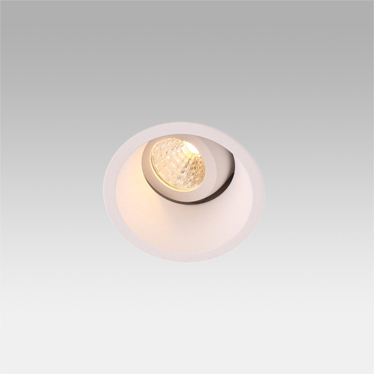 FOX LED Foco de Faro. Medidas: Ø 50 x L 50 x A 64 x F 50 mm. Color: Blanco